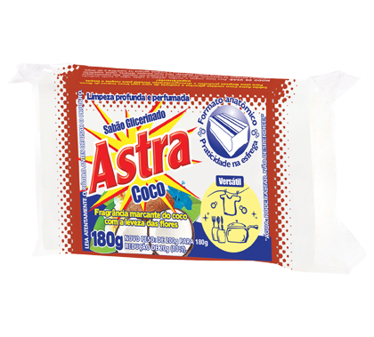 Sabão Glicerinado Coco Astra